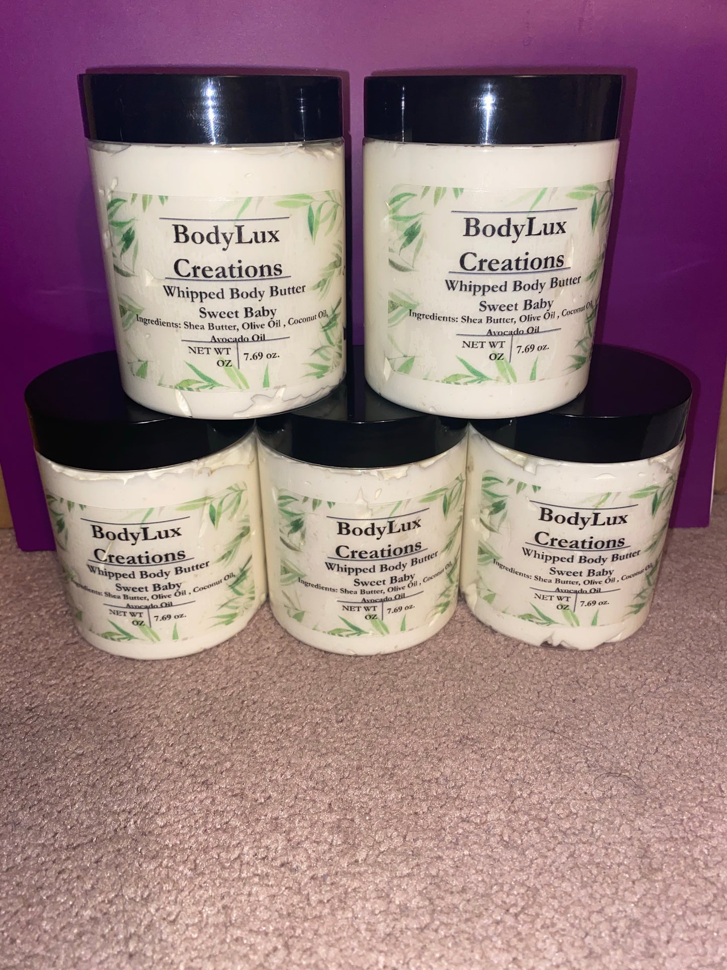 Whipped Body Butter “Sweet Baby”