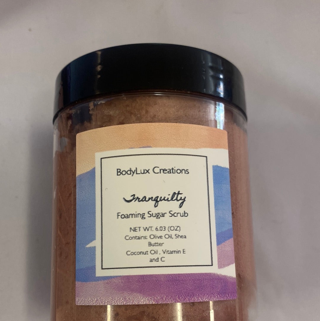 Tranquility Foaming Sugar Scrub