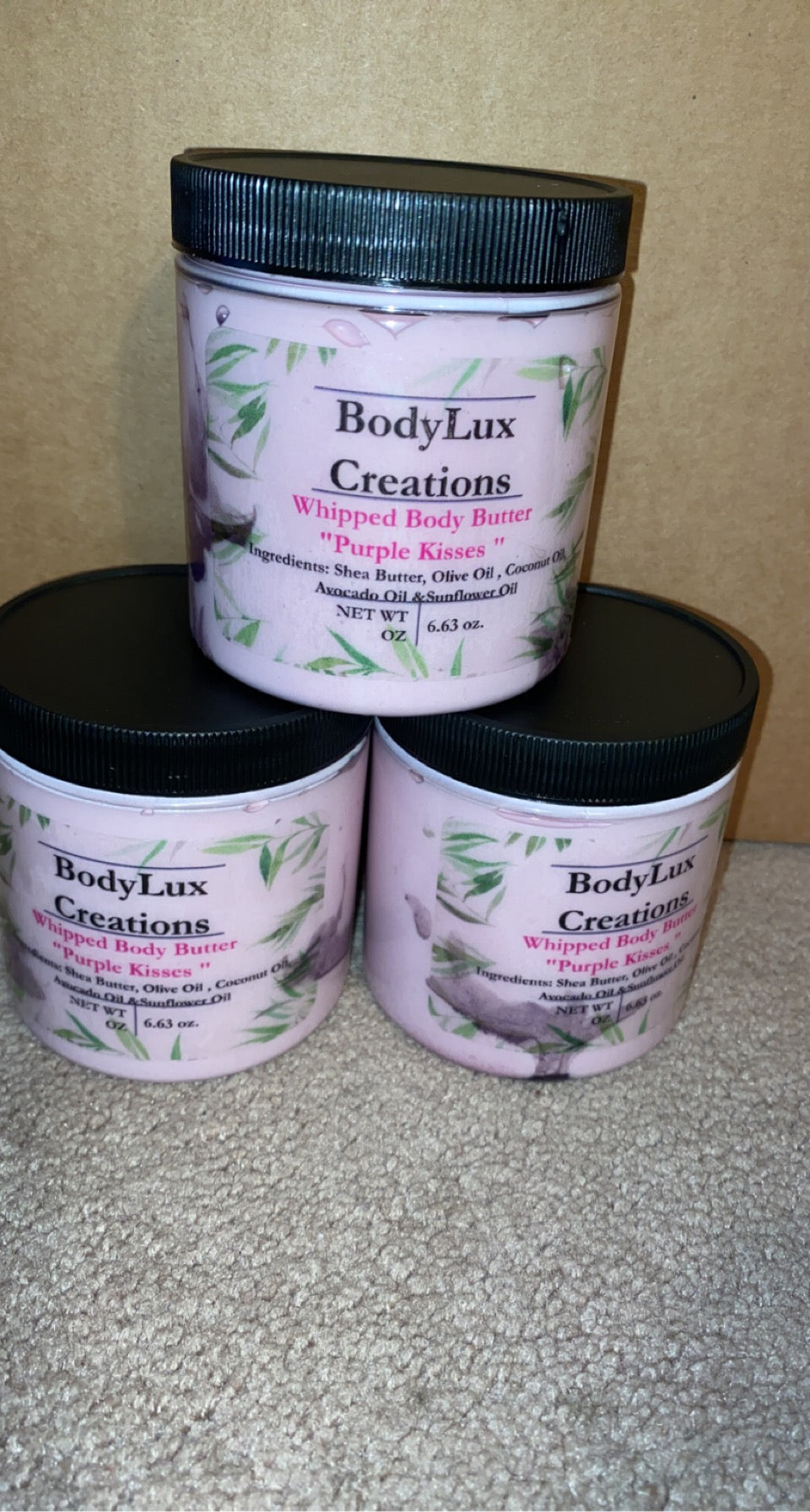Whipped Body Butter "Purple Kisses"